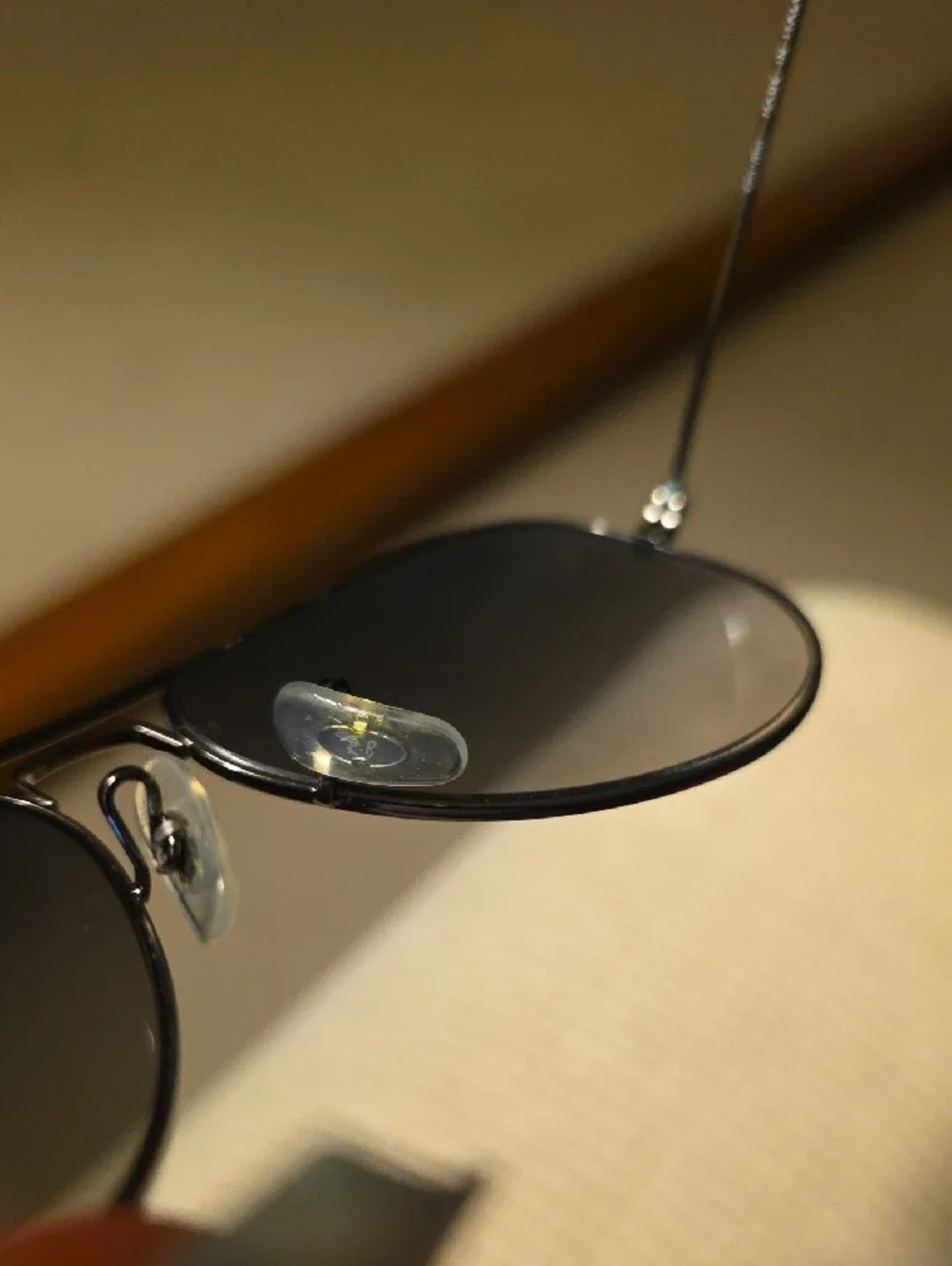 Classic Aviator Sunglasses -polarized Lenses 55-18 Scraches Gun Metal